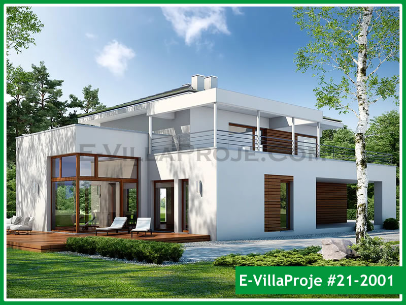 CPV-21-2001 • 195 m² 5+1 Dubleks Çelik Prefabrik Villa