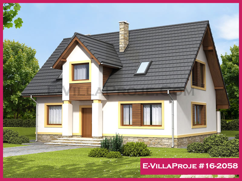 CPV-16-2058 • 196 m² 5+1 Dubleks Çelik Prefabrik Villa
