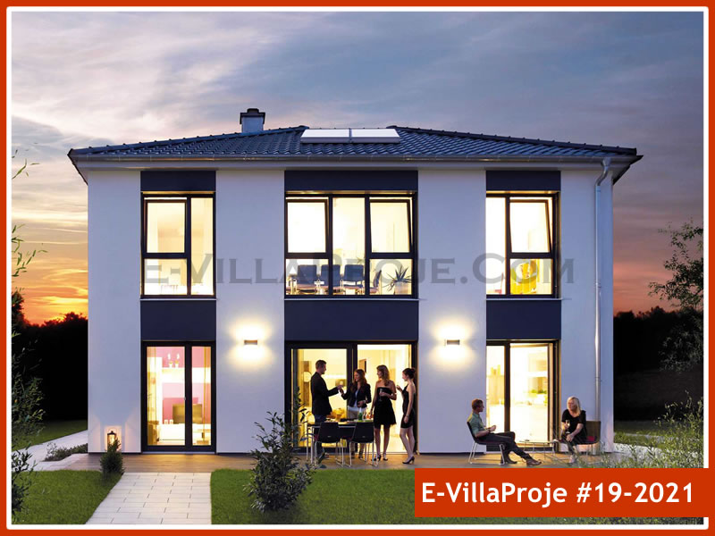 CPV-19-2021 • 196 m² 5+1 Dubleks Çelik Prefabrik Villa