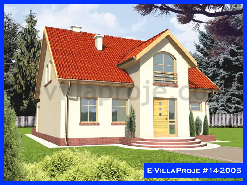 CPV-14-2005 • 196 m² 5+1 Dubleks Çelik Prefabrik Villa