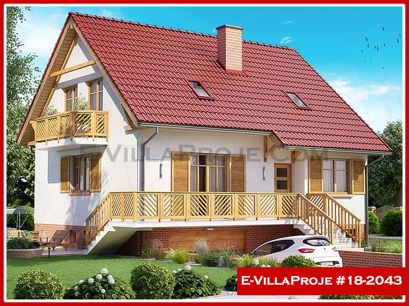CPV-18-2043 • 197 m² 5+1 Dubleks Çelik Prefabrik Villa