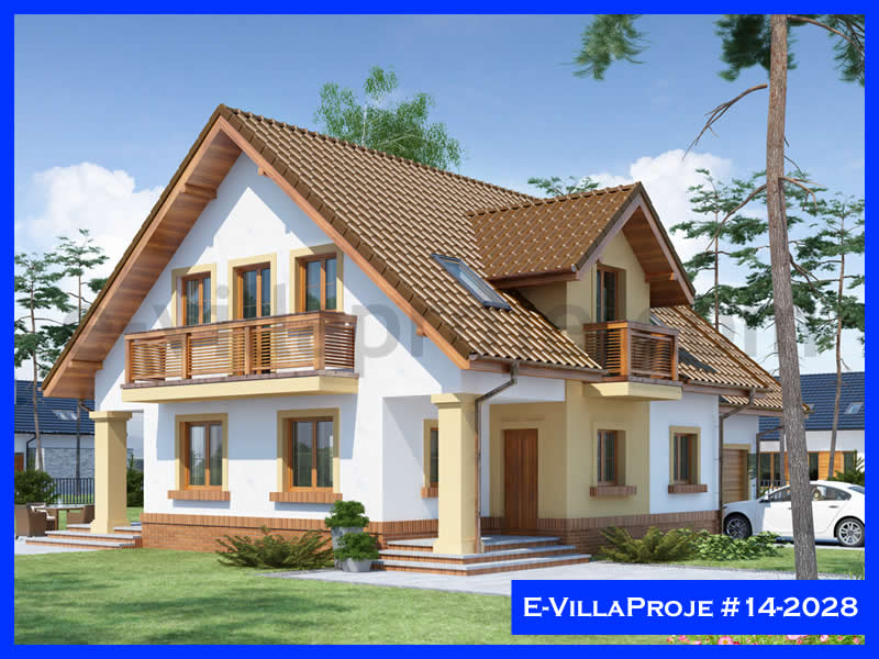CPV-14-2028 • 197 m² 5+1 Dubleks Çelik Prefabrik Villa