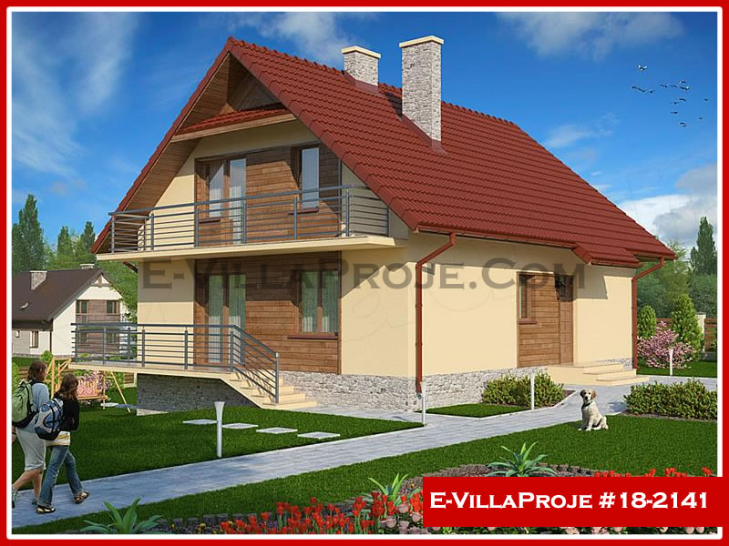CPV-18-2141 • 198 m² 5+1 Dubleks Çelik Prefabrik Villa
