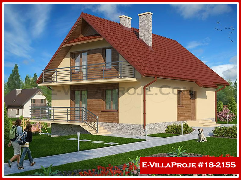 CPV-18-2155 • 198 m² 5+1 Dubleks Çelik Prefabrik Villa
