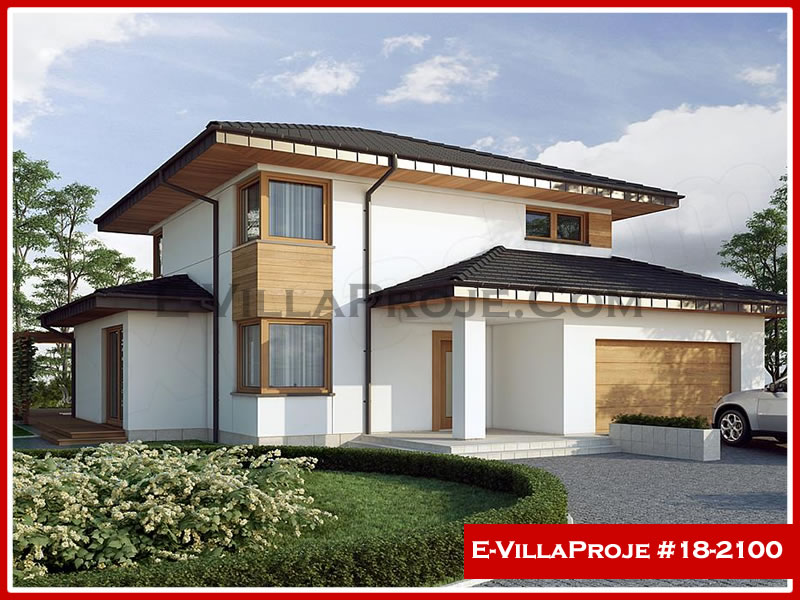 CPV-18-2100 • 198 m² 5+1 Dubleks Çelik Prefabrik Villa