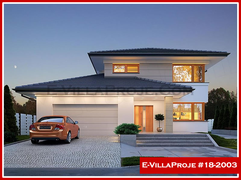 CPV-18-2003 • 199 m² 5+1 Dubleks Çelik Prefabrik Villa