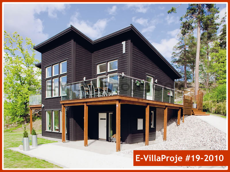 CPV-19-2010 • 199 m² 5+1 Dubleks Çelik Prefabrik Villa