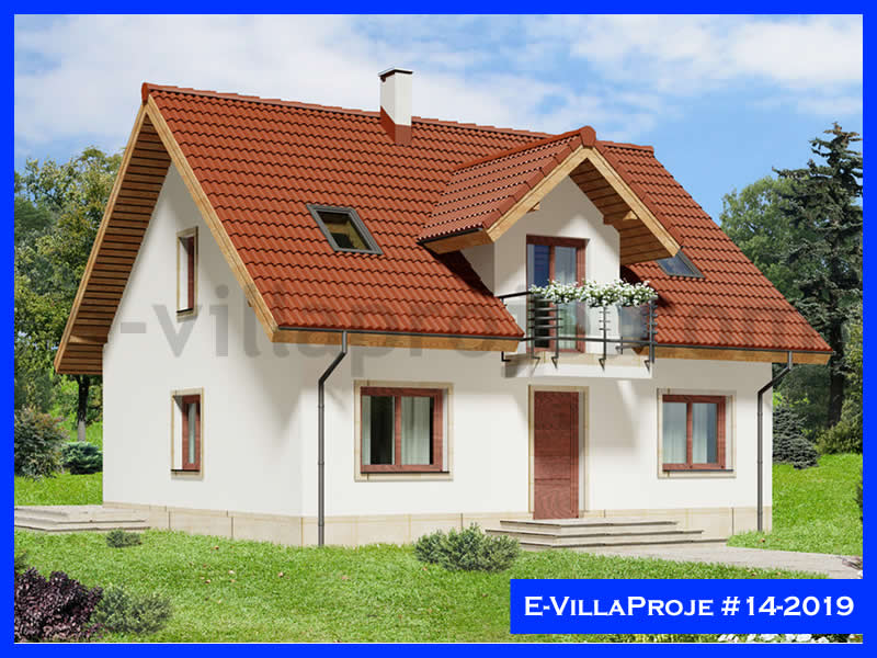 CPV-14-2019 • 199 m² 5+1 Dubleks Çelik Prefabrik Villa