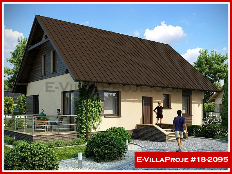 CPV-18-2095 • 199 m² 5+1 Dubleks Çelik Prefabrik Villa