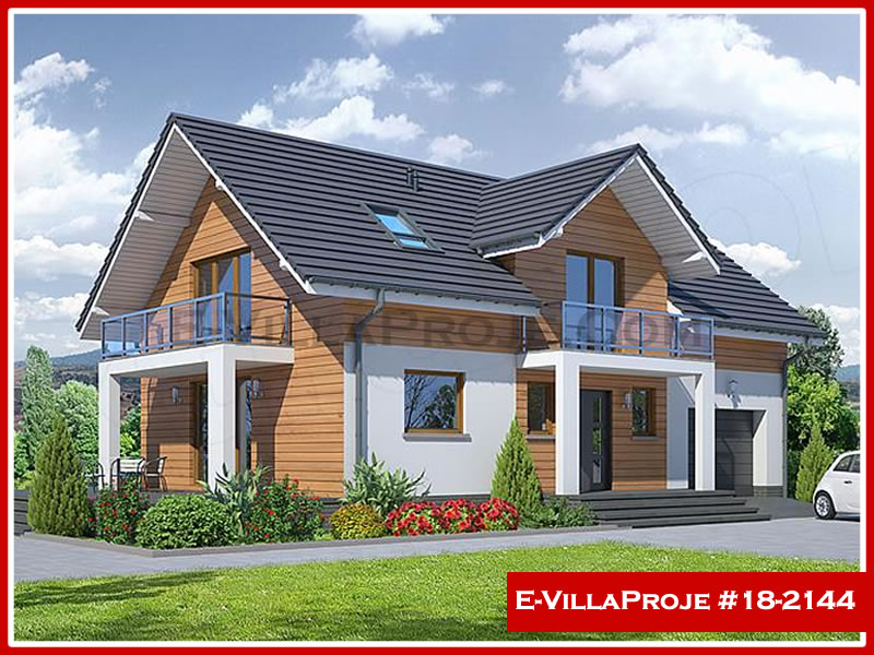 CPV-18-2144 • 200 m² 5+1 Dubleks Çelik Prefabrik Villa