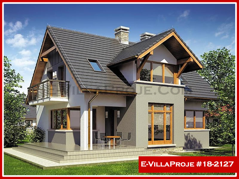 CPV-18-2127 • 201 m² 5+1 Dubleks Çelik Prefabrik Villa
