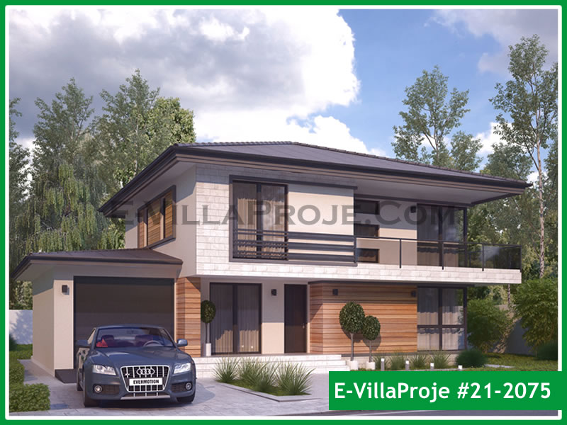 CPV-21-2075 • 201 m² 5+1 Dubleks Çelik Prefabrik Villa