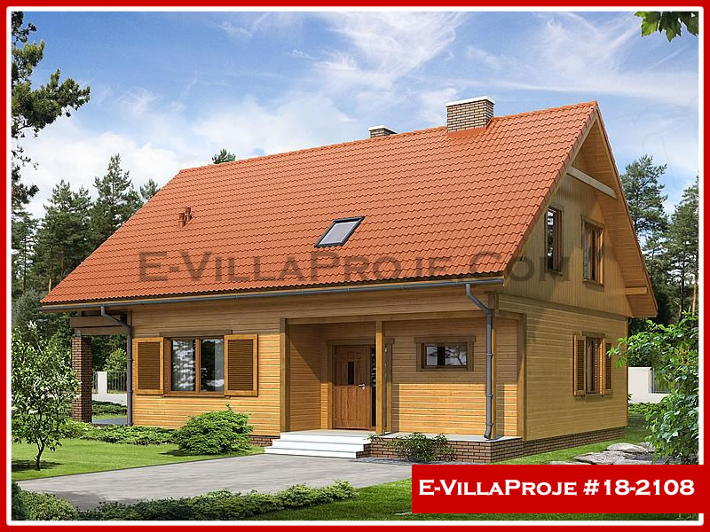 CPV-18-2108 • 202 m² 5+1 Dubleks Çelik Prefabrik Villa