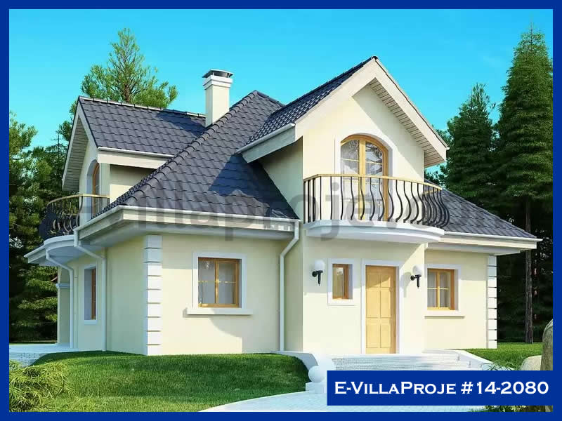 CPV-14-2080 • 202 m² 5+1 Dubleks Çelik Prefabrik Villa