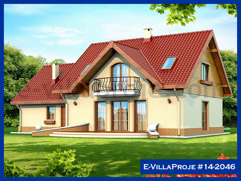 CPV-14-2046 • 202 m² 5+1 Dubleks Çelik Prefabrik Villa