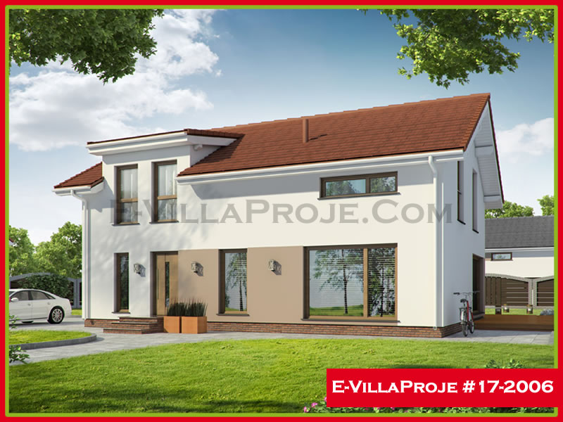 CPV-17-2006 • 202 m² 5+1 Dubleks Çelik Prefabrik Villa