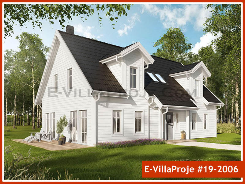 CPV-19-2006 • 203 m² 5+1 Dubleks Çelik Prefabrik Villa