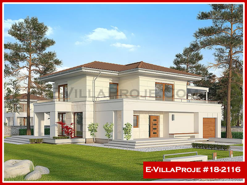 CPV-18-2116 • 203 m² 5+1 Dubleks Çelik Prefabrik Villa