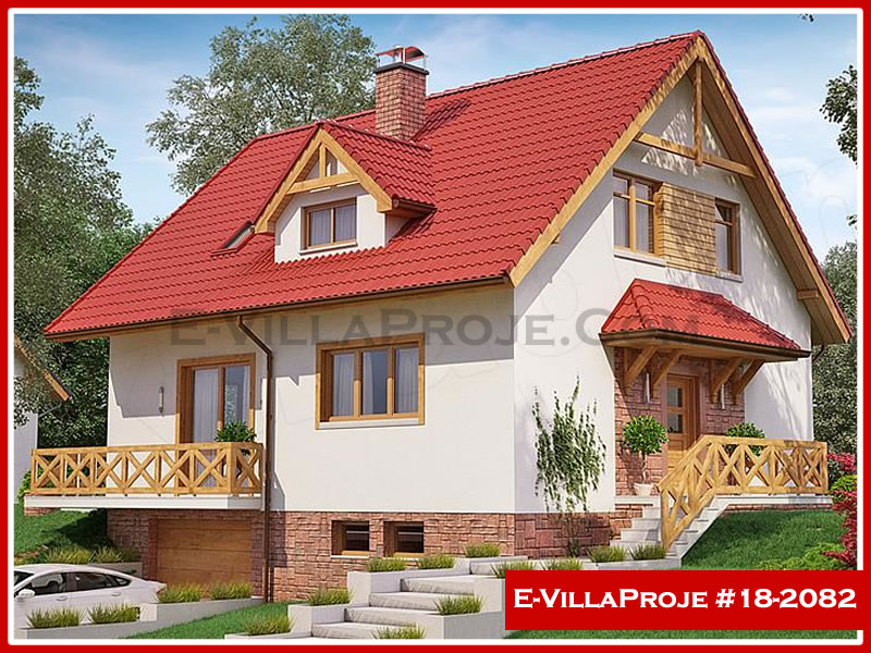 CPV-18-2082 • 204 m² 5+1 Dubleks Çelik Prefabrik Villa