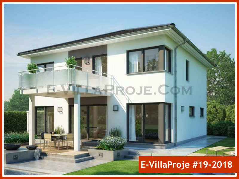 CPV-19-2018 • 204 m² 5+1 Dubleks Çelik Prefabrik Villa