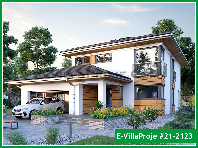 CPV-21-2123 • 204 m² 5+1 Dubleks Çelik Prefabrik Villa