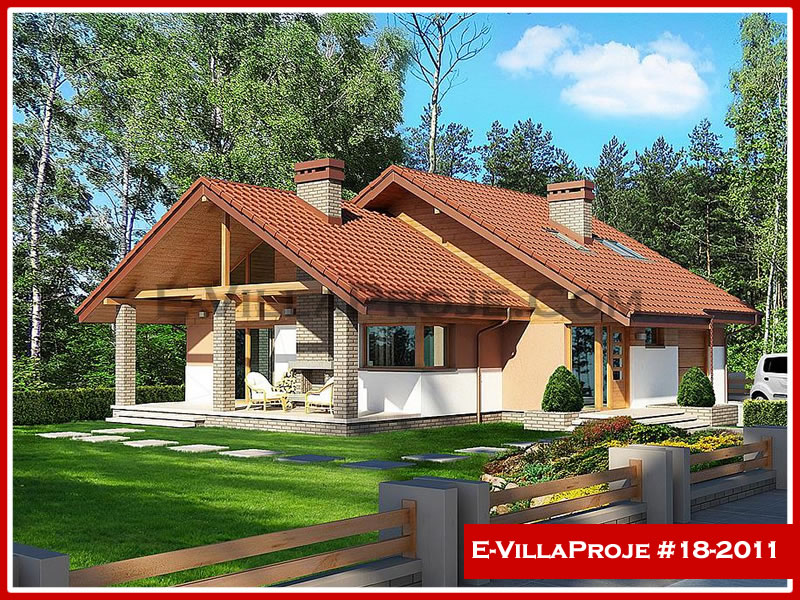 CPV-18-2011 • 204 m² 5+1 Dubleks Çelik Prefabrik Villa