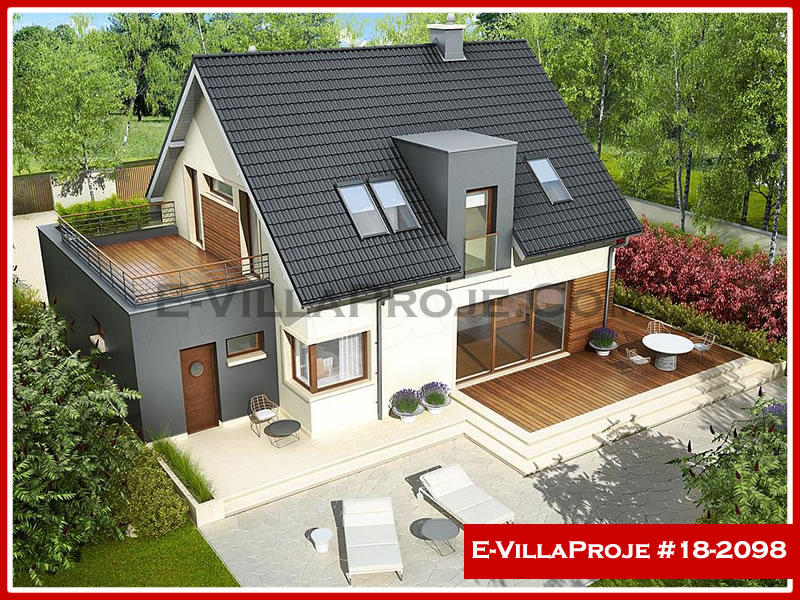 CPV-18-2098 • 205 m² 5+1 Dubleks Çelik Prefabrik Villa