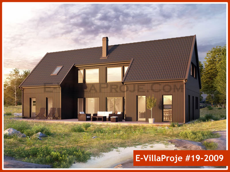 CPV-19-2009 • 205 m² 5+1 Dubleks Çelik Prefabrik Villa