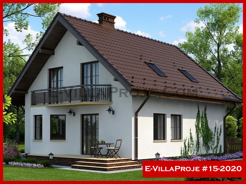 CPV-15-2020 • 205 m² 5+1 Dubleks Çelik Prefabrik Villa