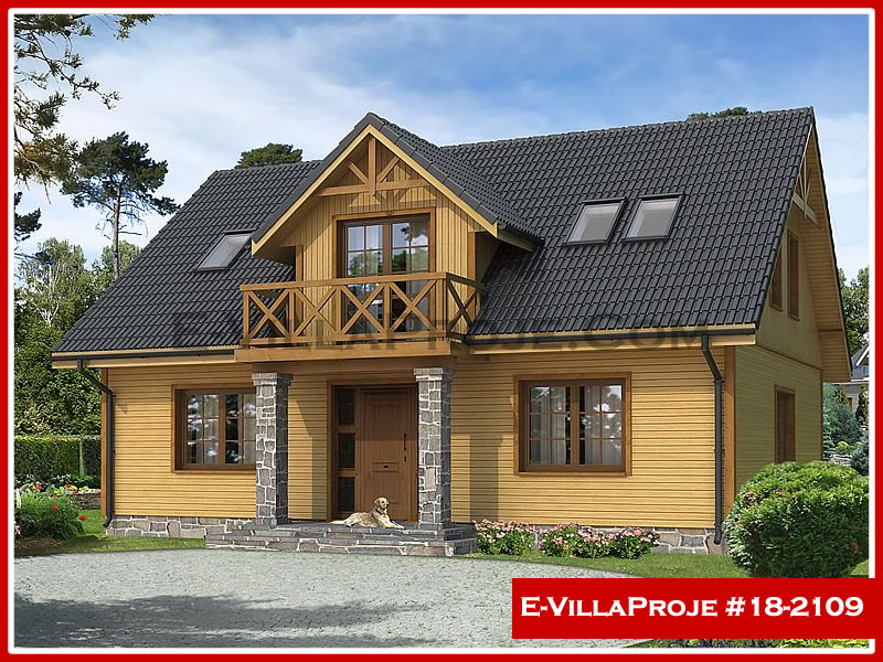 CPV-18-2109 • 206 m² 5+1 Dubleks Çelik Prefabrik Villa