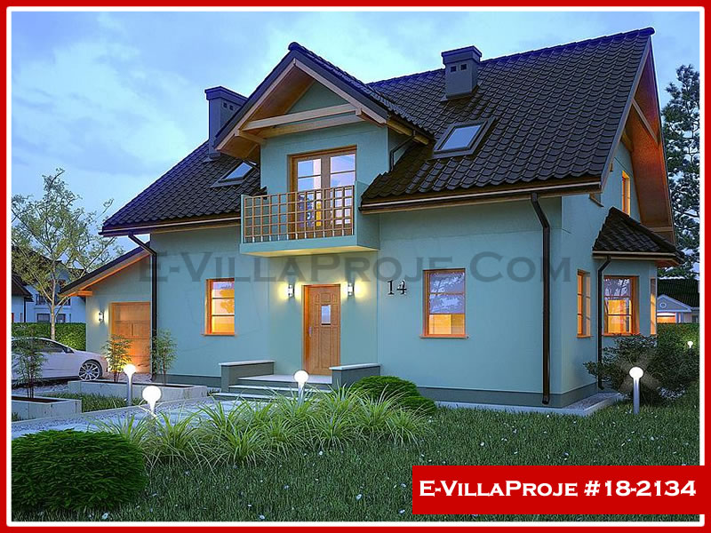 CPV-18-2134 • 206 m² 5+1 Dubleks Çelik Prefabrik Villa