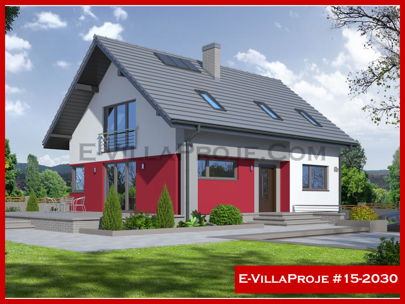 CPV-15-2030 • 207 m² 5+1 Dubleks Çelik Prefabrik Villa