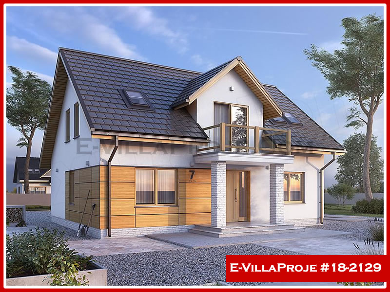CPV-18-2129 • 207 m² 5+1 Dubleks Çelik Prefabrik Villa