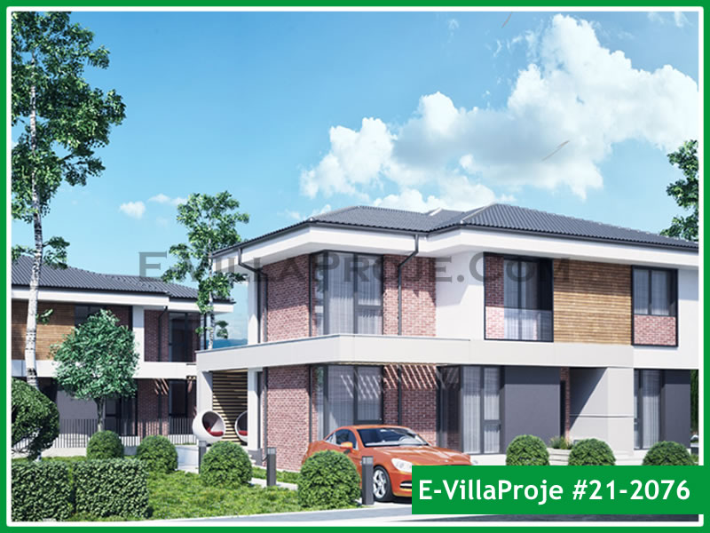 CPV-21-2076 • 208 m² 5+1 Dubleks Çelik Prefabrik Villa