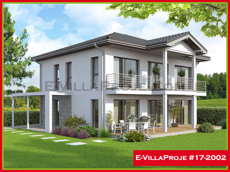 CPV-17-2002 • 209 m² 5+1 Dubleks Çelik Prefabrik Villa