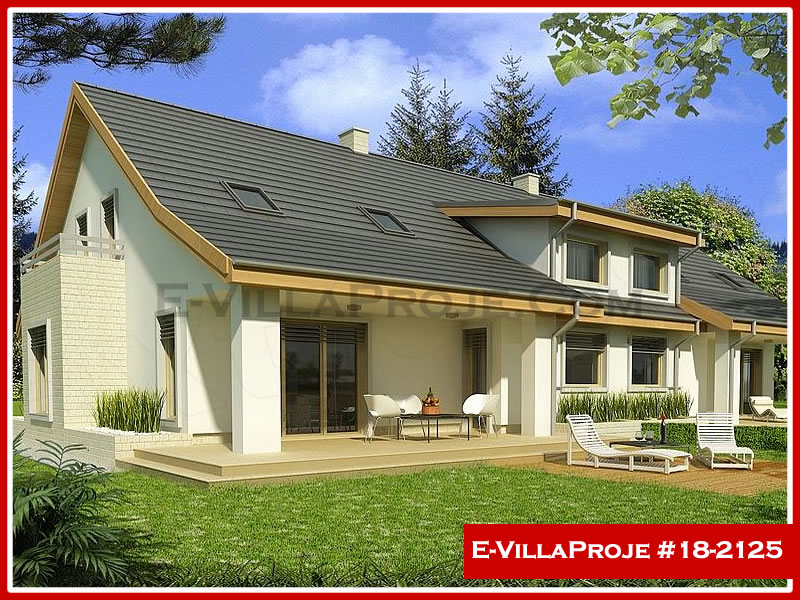 CPV-18-2125 • 211 m² 5+1 Dubleks Çelik Prefabrik Villa