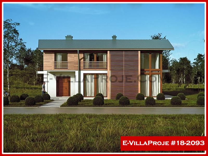 CPV-18-2093 • 213 m² 5+1 Dubleks Çelik Prefabrik Villa