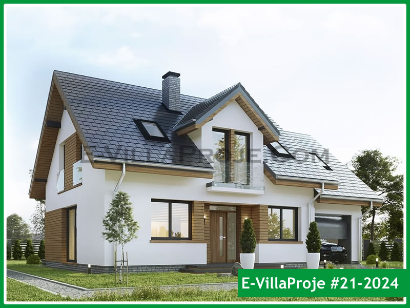 CPV-21-2024 • 213 m² 5+1 Dubleks Çelik Prefabrik Villa