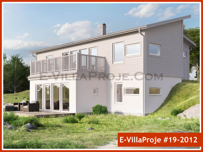CPV-19-2012 • 213 m² 5+1 Dubleks Çelik Prefabrik Villa