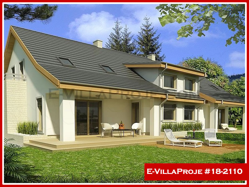 CPV-18-2110 • 213 m² 5+1 Dubleks Çelik Prefabrik Villa