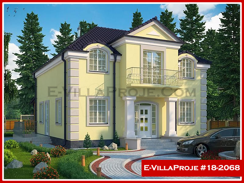 CPV-18-2068 • 213 m² 5+1 Dubleks Çelik Prefabrik Villa