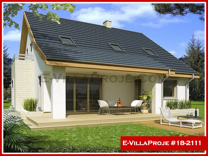 CPV-18-2111 • 213 m² 5+1 Dubleks Çelik Prefabrik Villa