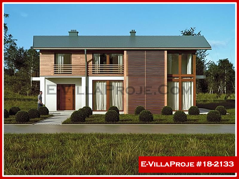 CPV-18-2133 • 214 m² 5+1 Dubleks Çelik Prefabrik Villa