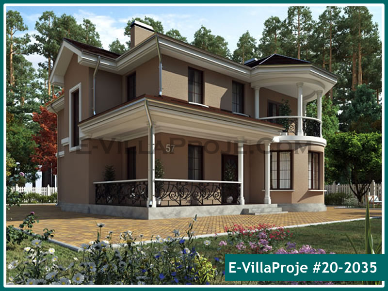 CPV-20-2035 • 214 m² 5+1 Dubleks Çelik Prefabrik Villa
