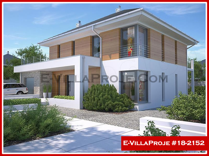 CPV-18-2152 • 214 m² 5+1 Dubleks Çelik Prefabrik Villa