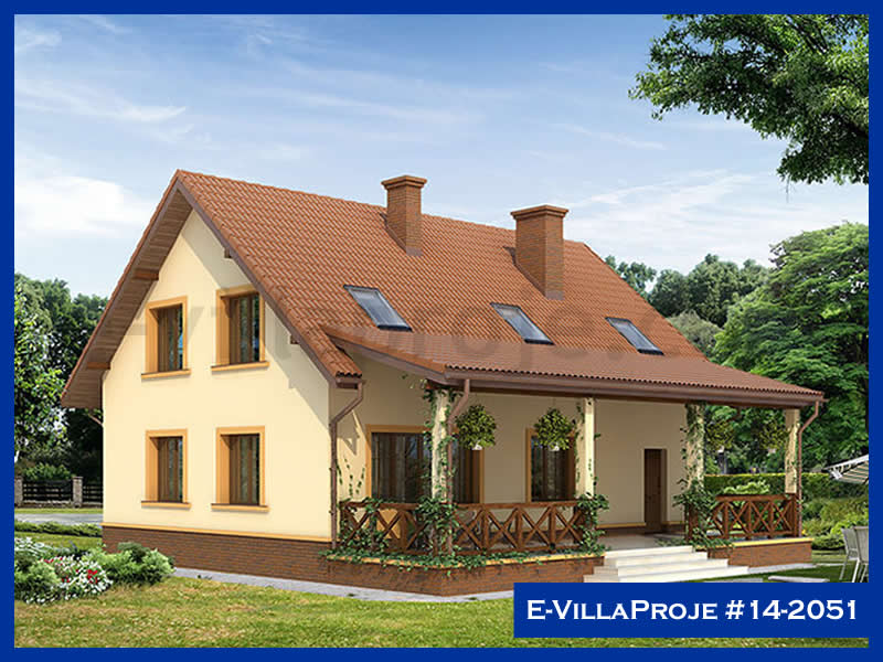 CPV-14-2051 • 216 m² 5+1 Dubleks Çelik Prefabrik Villa