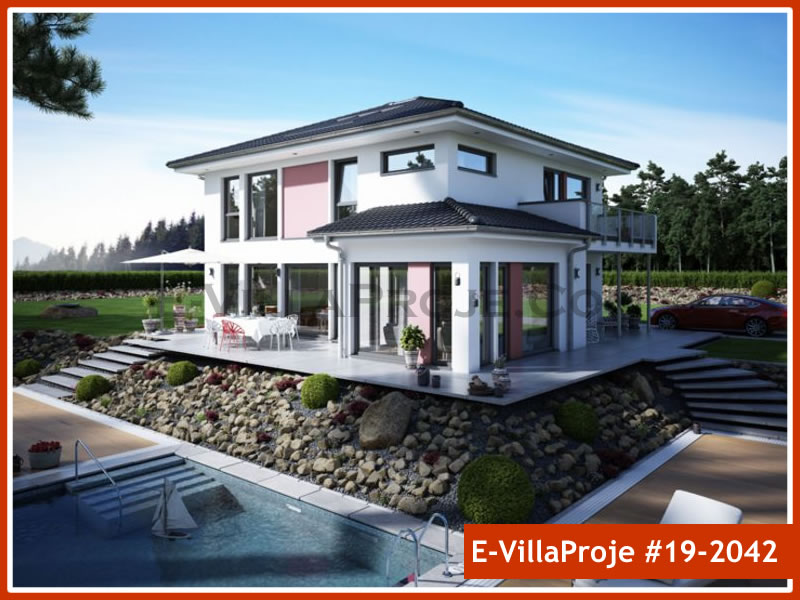 CPV-19-2042 • 216 m² 5+1 Dubleks Çelik Prefabrik Villa