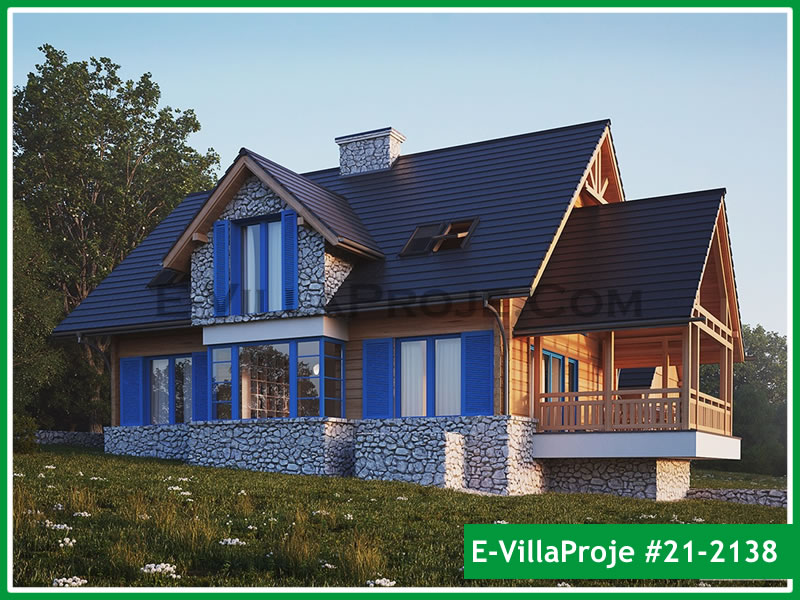 CPV-21-2138 • 217 m² 5+1 Dubleks Çelik Prefabrik Villa