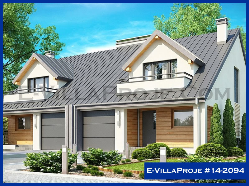 CPV-14-2094 • 217 m² 5+1 Dubleks Çelik Prefabrik Villa