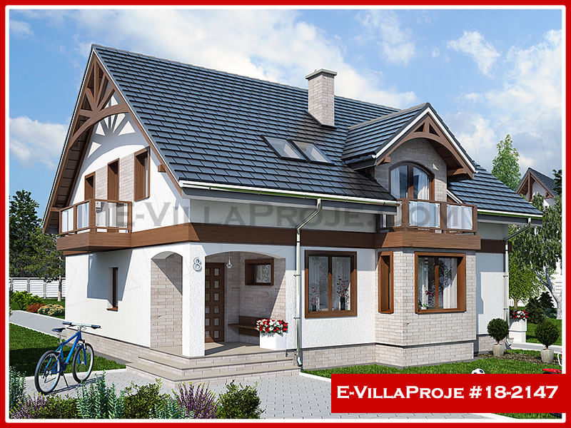 CPV-18-2147 • 217 m² 5+1 Dubleks Çelik Prefabrik Villa
